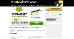 Desktop Screenshot of en.mypokertour.org